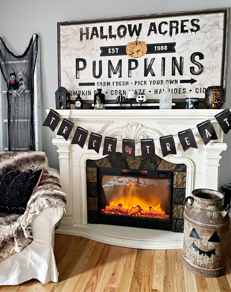 halloween living room