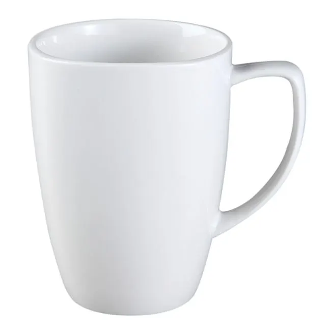 white ceramic mug from dollar tree