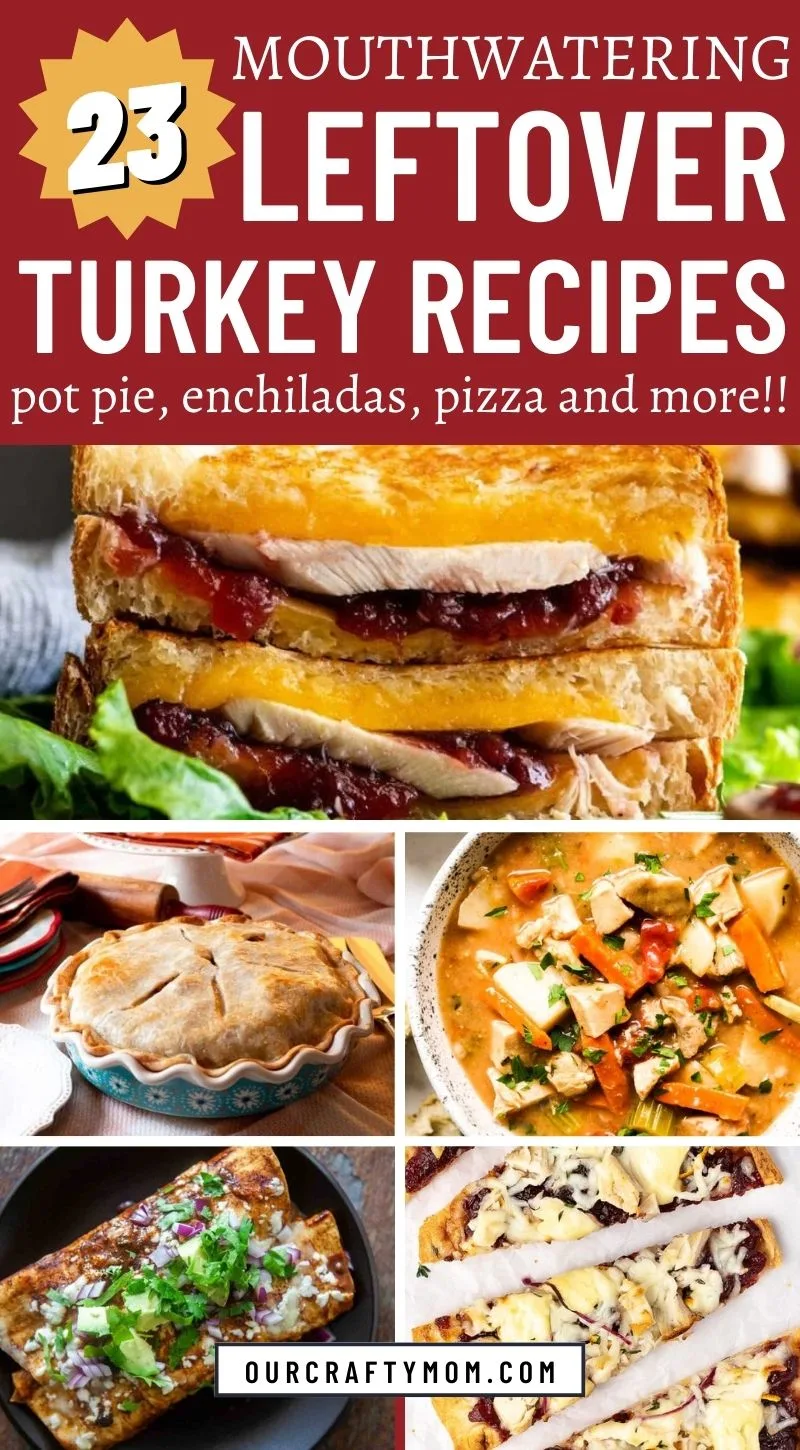 thanksgiving recipes collage with text