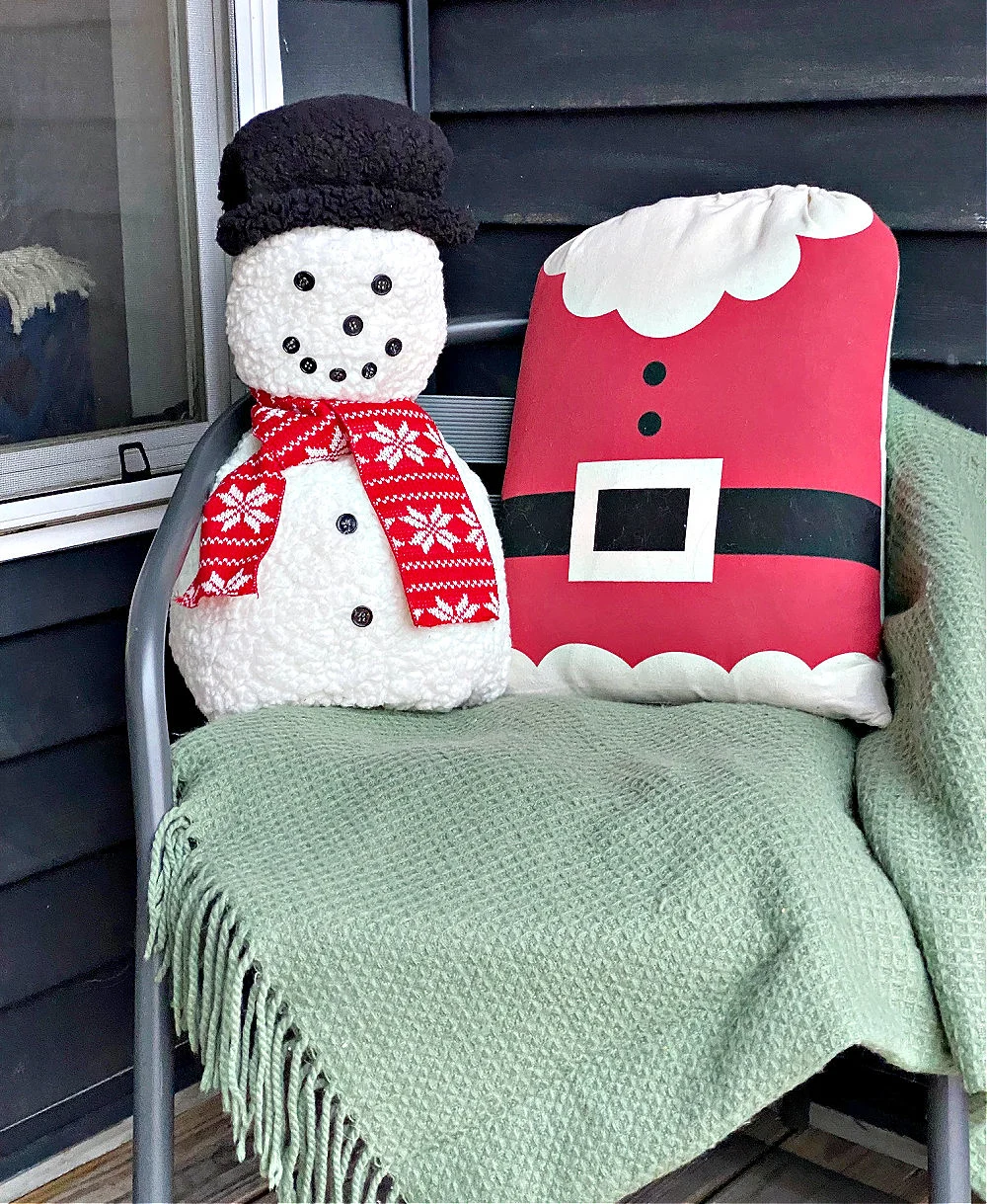 DIY Snowman Pillow