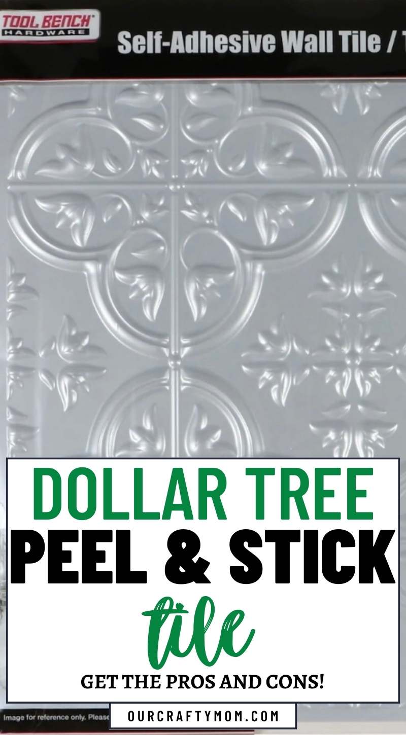dollar tree wall tiles pin with text