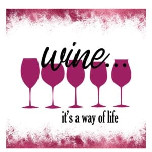 Set of 5 Free Printable Wine Labels To Customize Any Bottle Size!
