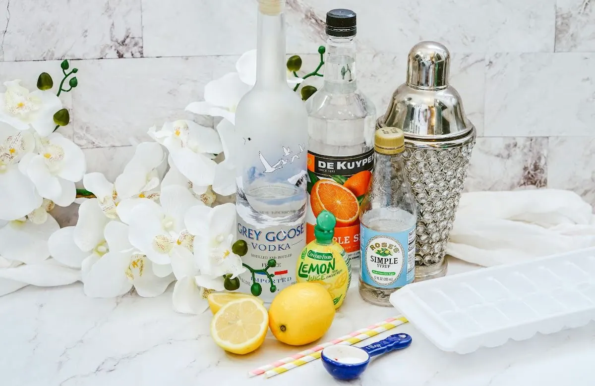lemon drop vodka martini ingredients