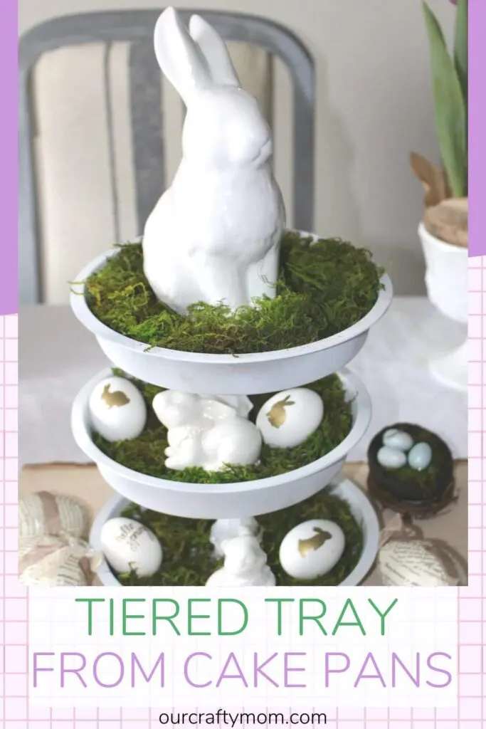 Bunny tiered tray