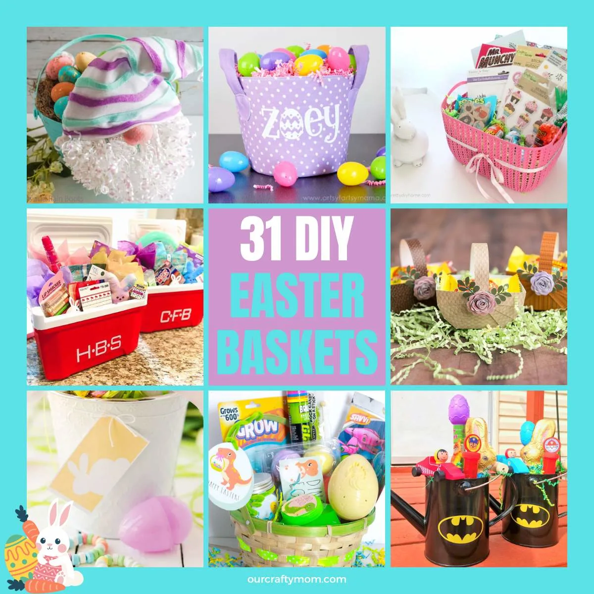 easter basket feature image collage