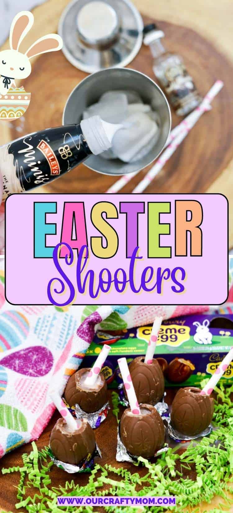 easter shooters baileys cadbury eggs