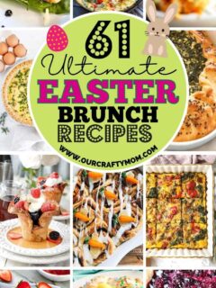 easter brunch pin collage