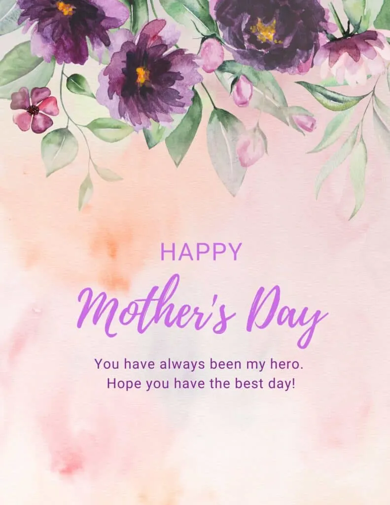 Mother's Day Craft Printable download