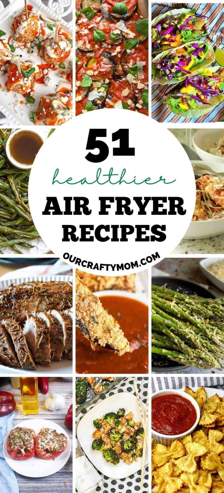 healthier options for air fryer