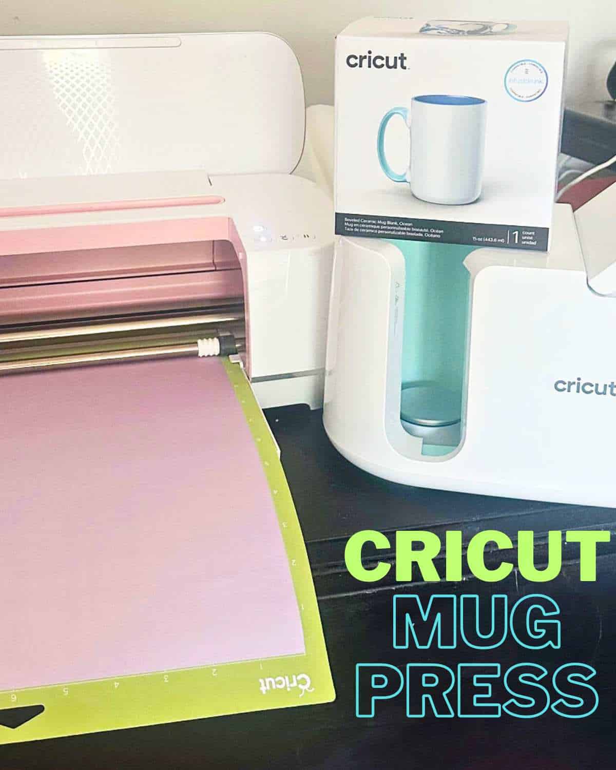 Cricut 6 Mugs Blanks and Infusible Ink Bundle Sublimation Transfer Paper  Cricut Mug Press Machine for DIY Custom Coffee Tea Mugs
