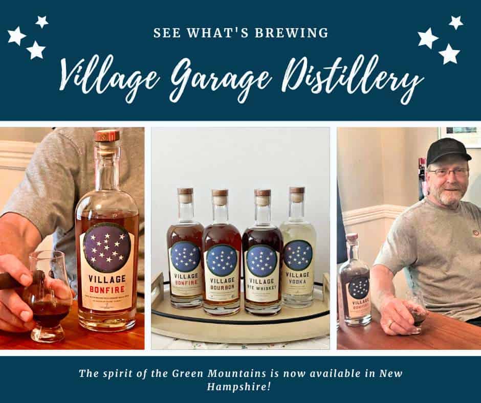 feature image collage village garage distillery