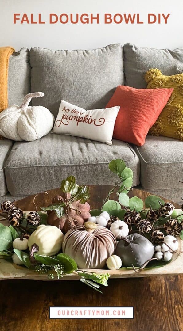 Easy Dough Bowl Decor Styling Tips and Fall Giveaway!