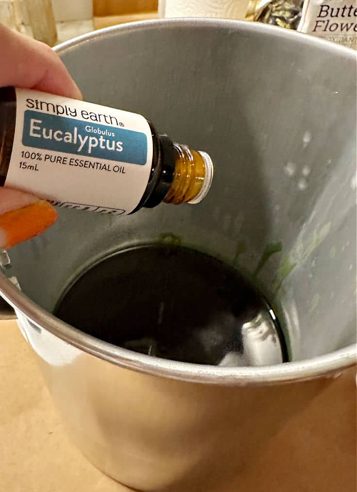 adding eucalyptus