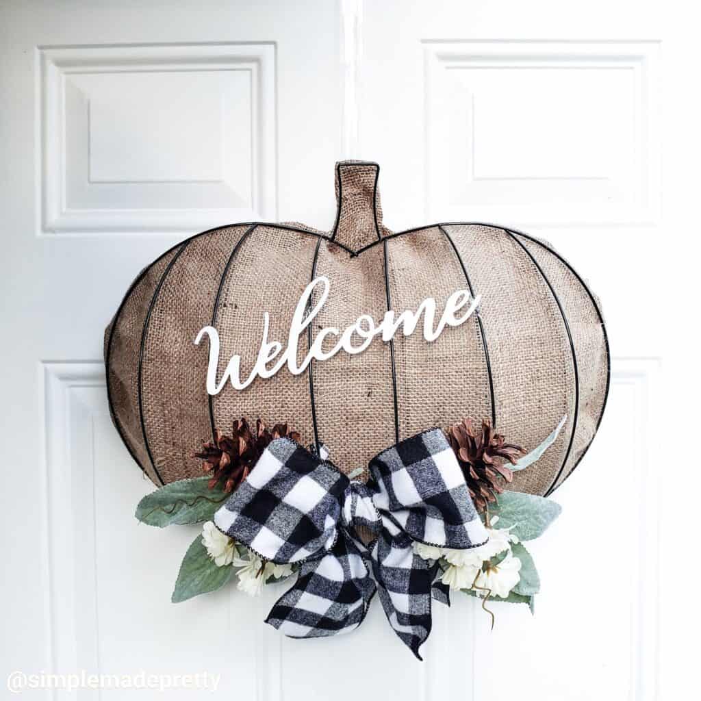 15 Stunning Pumpkin Wreaths from Dollar Tree Forms (2024)