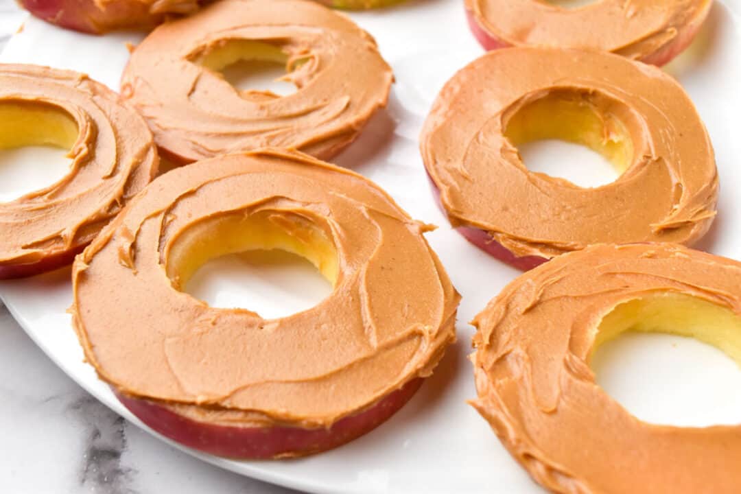 Apple Slices with Peanut Butter Go Gourmet With A Twist