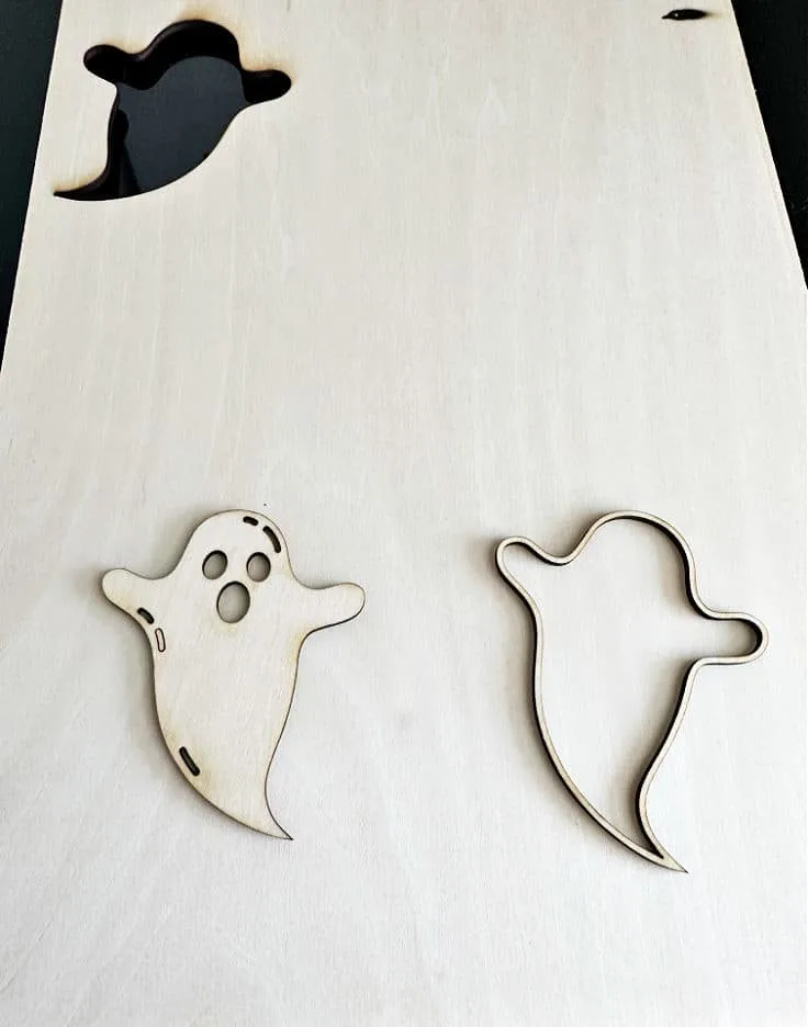 How to Make a Cute Painted Ghost Halloween Doormat For $10!