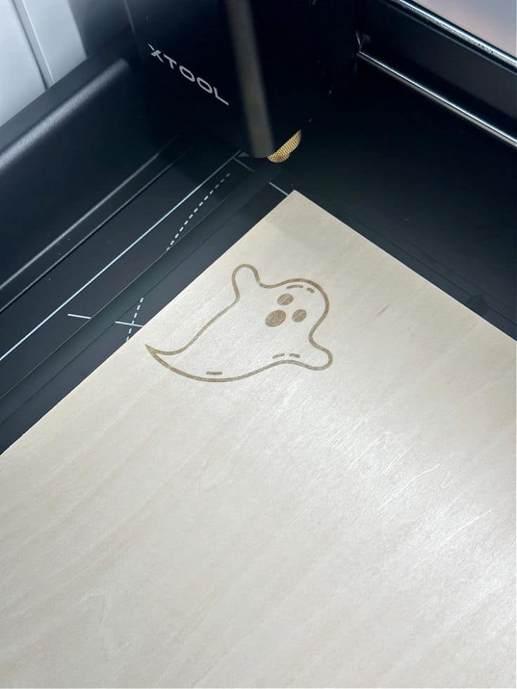 ghost on basswood