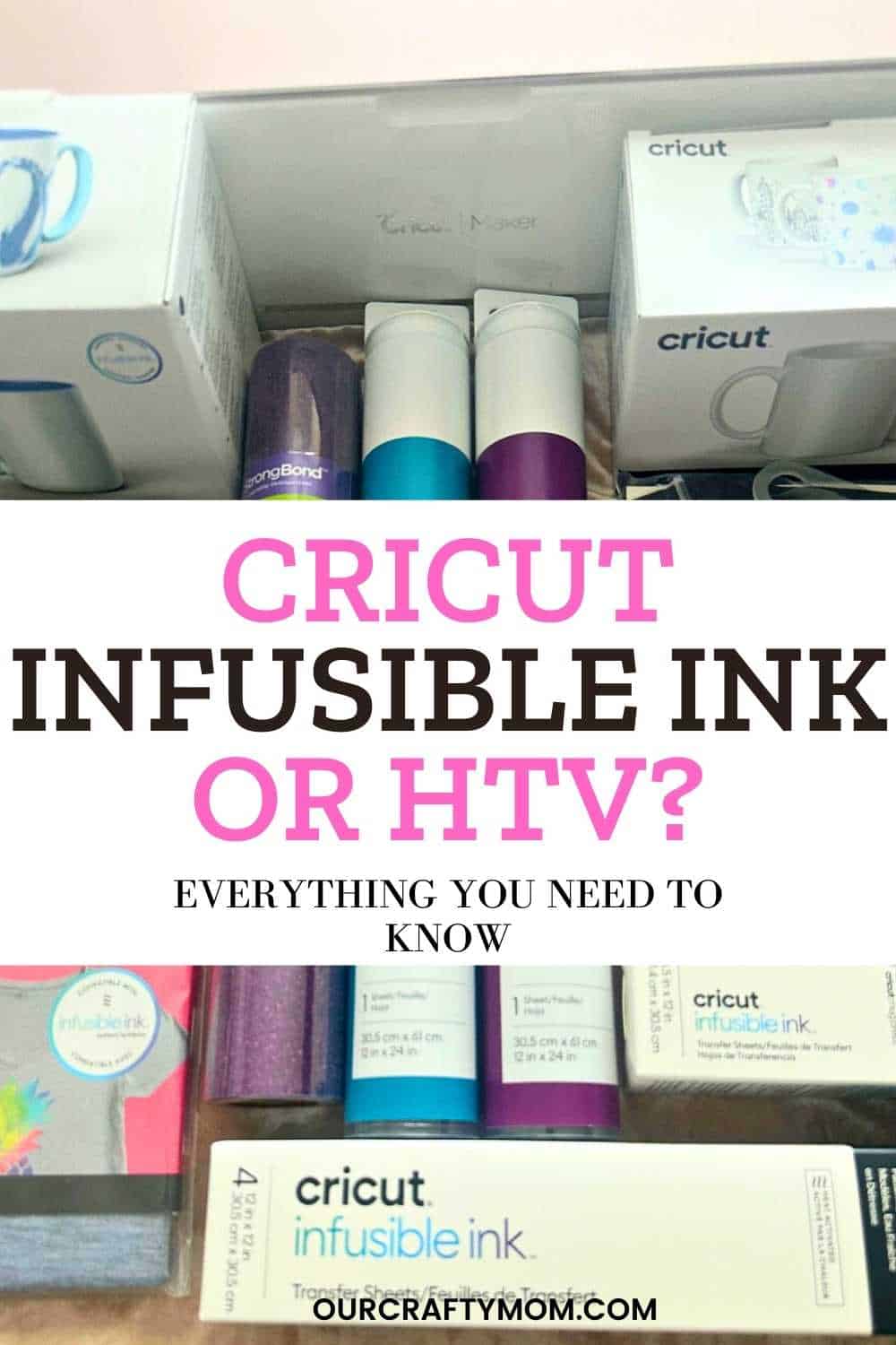 Cricut infusible ink or HTV what you need to know