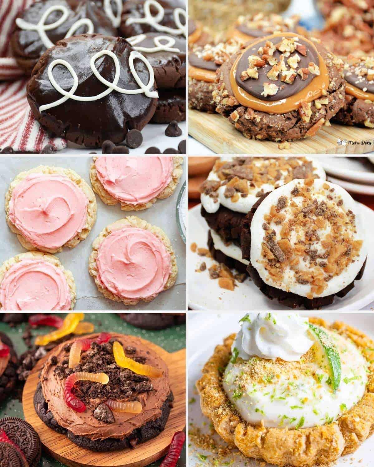 feature image collage crumbl cookies