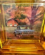 Gorgeous Glass Block Crafting with Free Fall Truck Printable