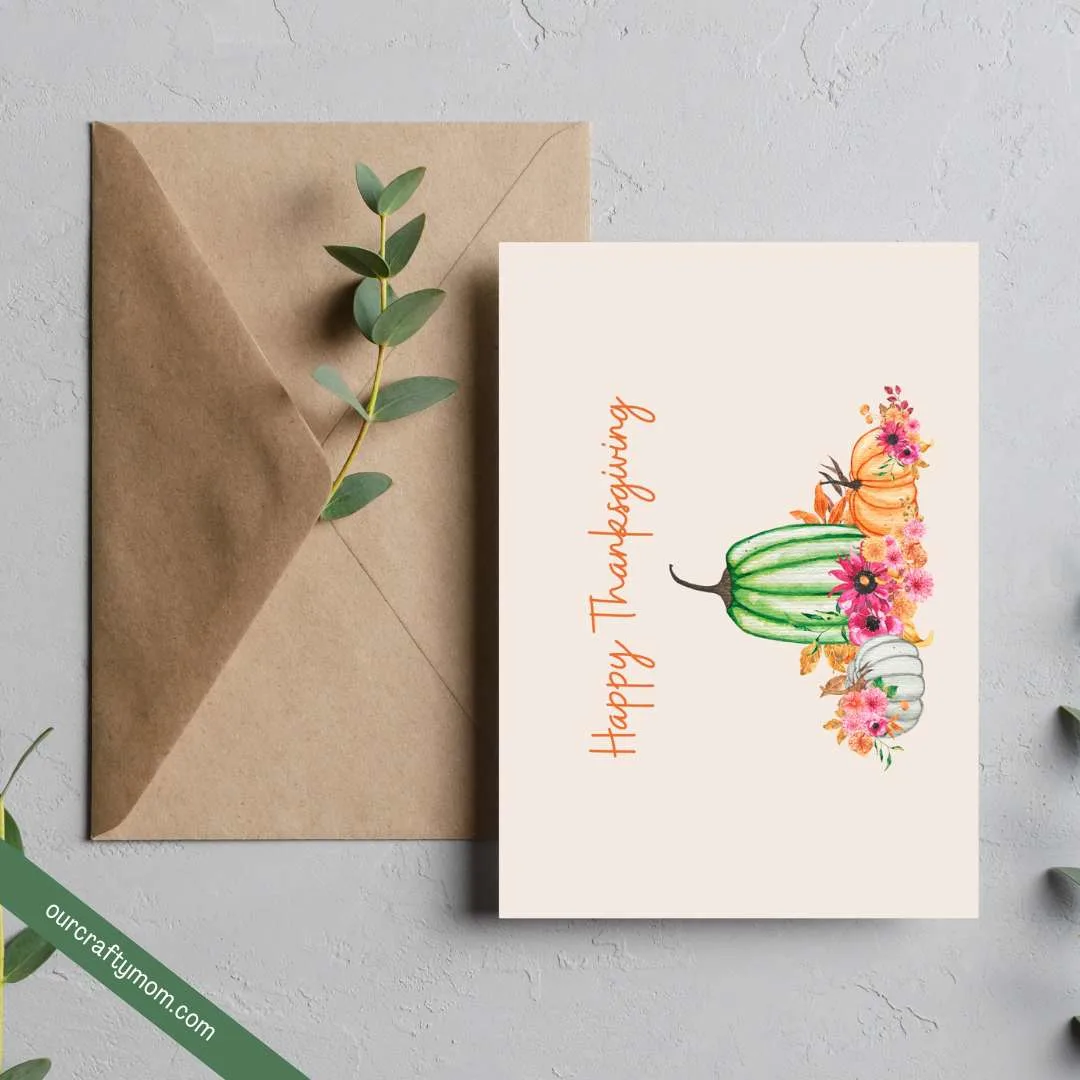 printable cards for Thanksgiving