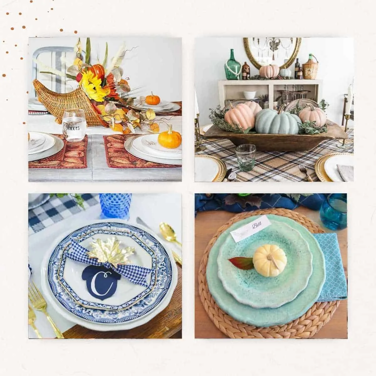 thanksgiving tablescapes