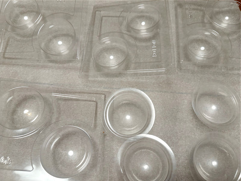 molds for hot cocoa bombs