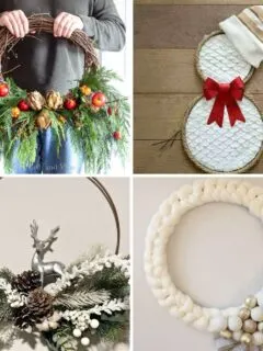 diy winter wreaths