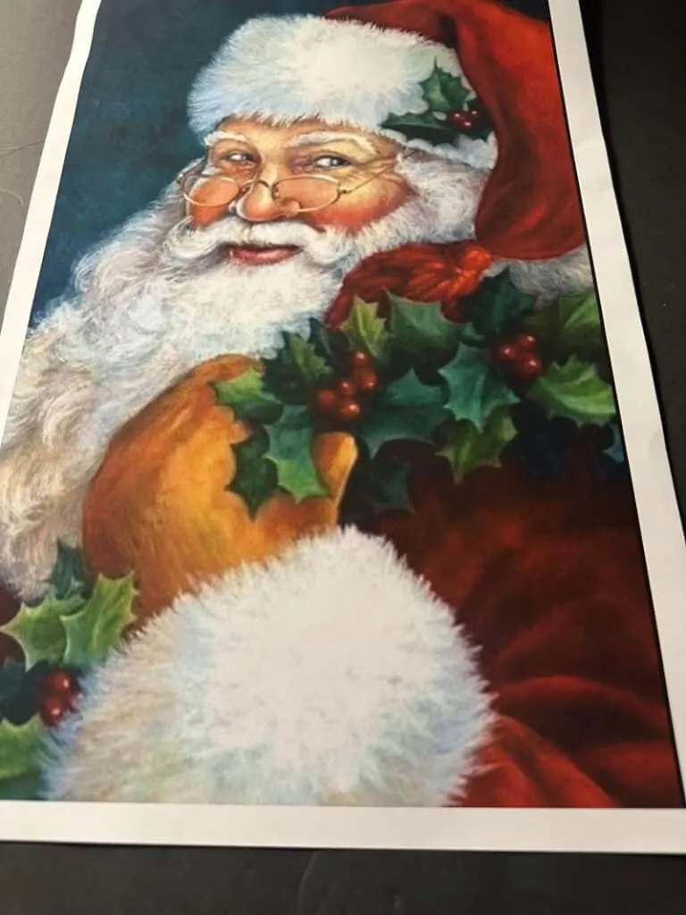 printable Santa