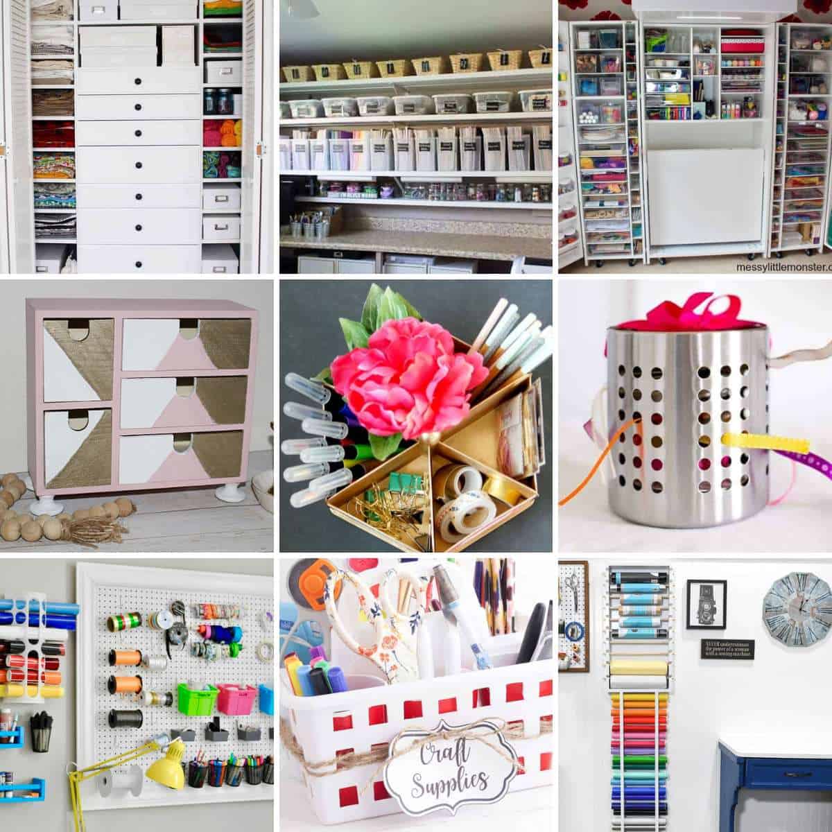 Dollar Tree DIY, Desk top or Wall Washi Tape Organizer, Craft Storage DIY