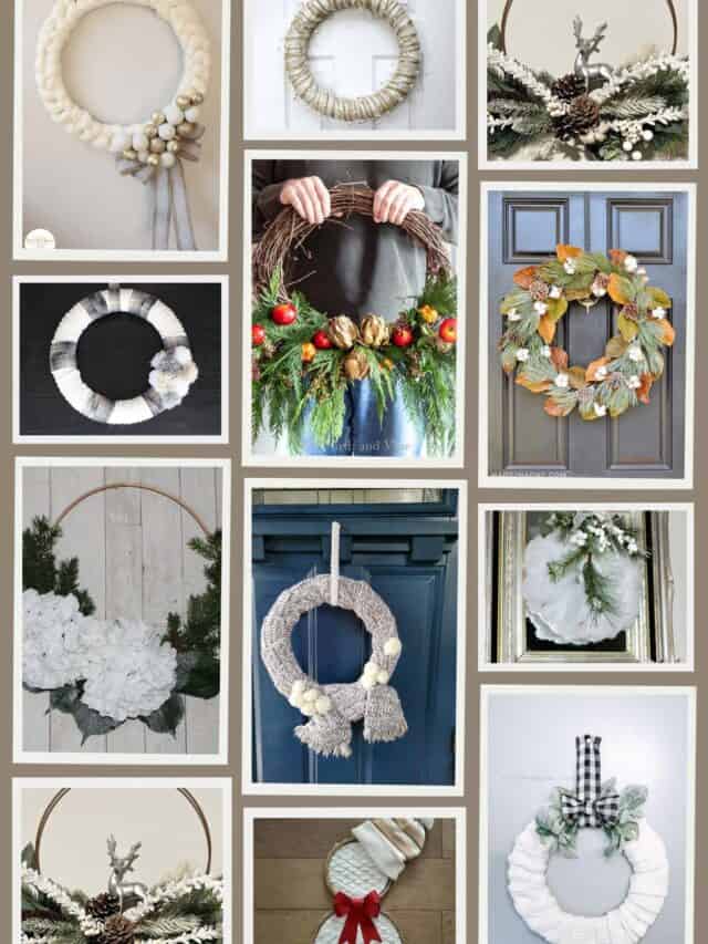 35 Gorgeous  DIY Winter Wreaths