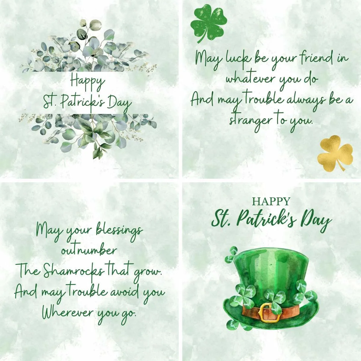 st. patrick's day printable wall art
