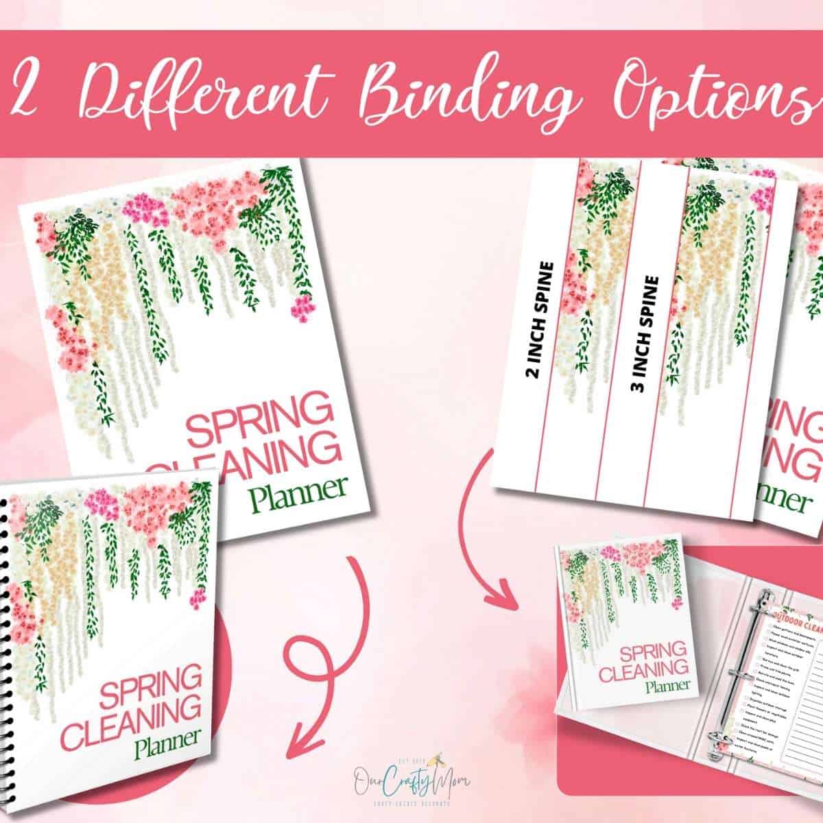feature image spring cleaning planner download.