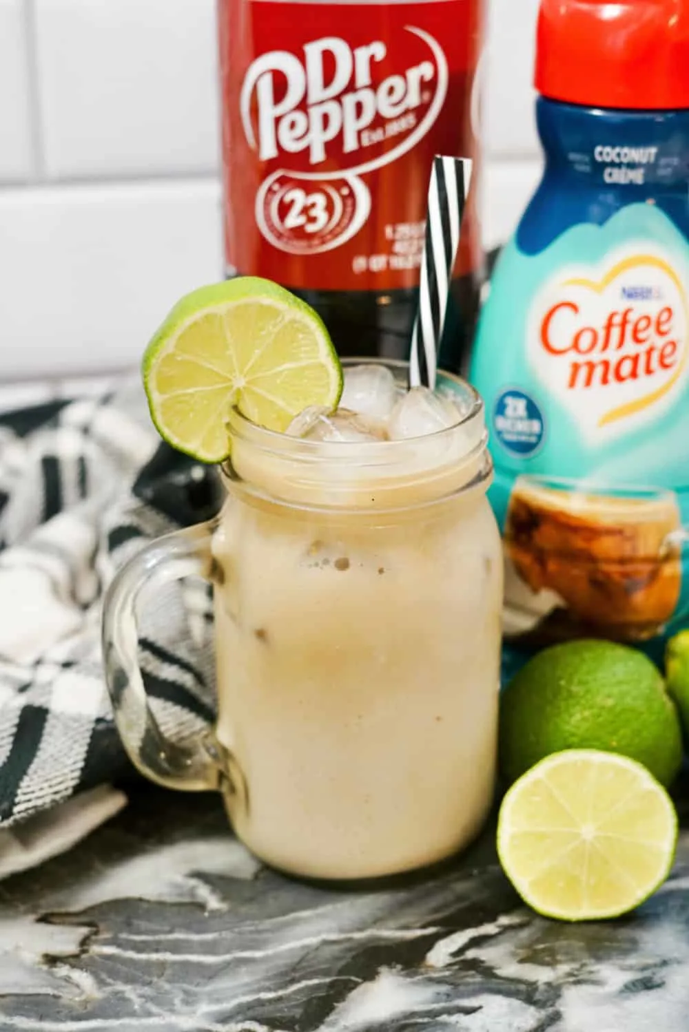 adding lime to dirty dr. pepper
