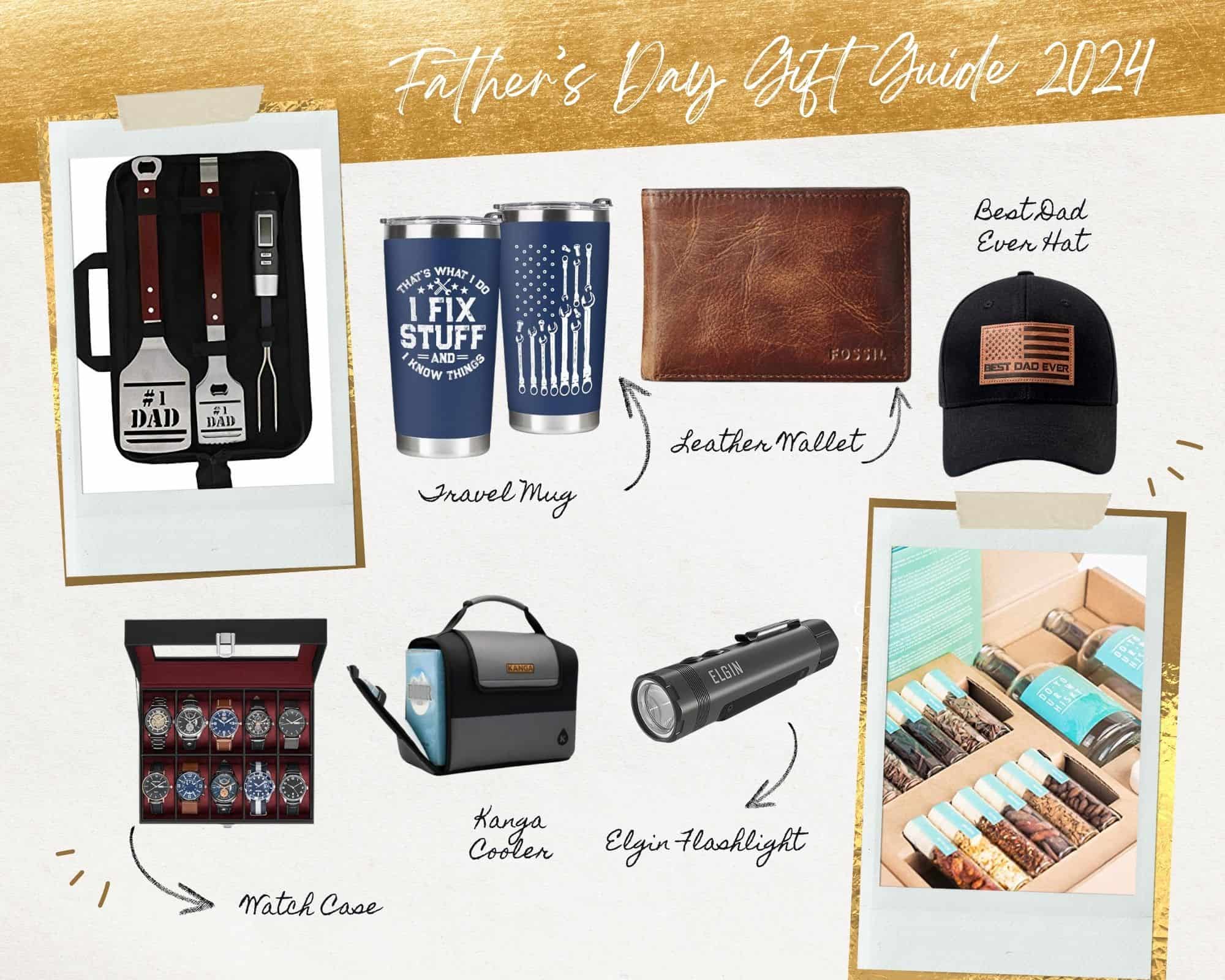 amazon fathers day gifts collage