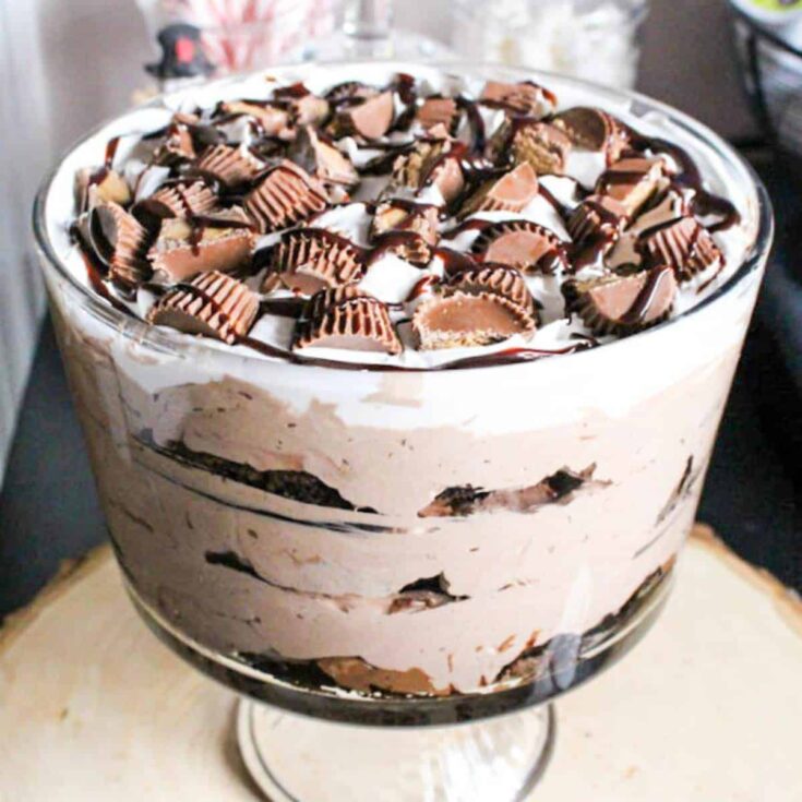 Heavenly Peanut Butter Cup Trifle Recipe