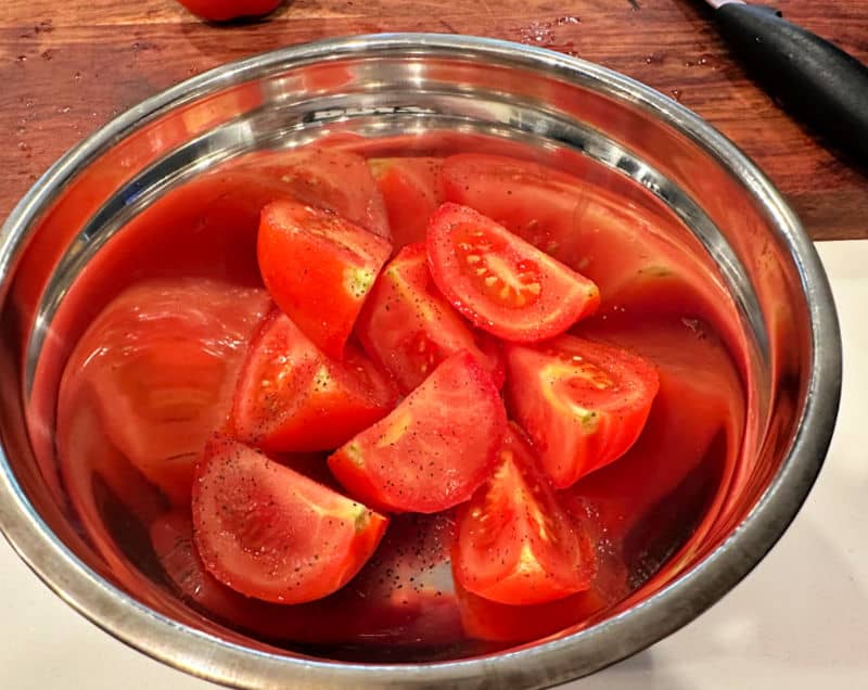 tomatoes in bowl