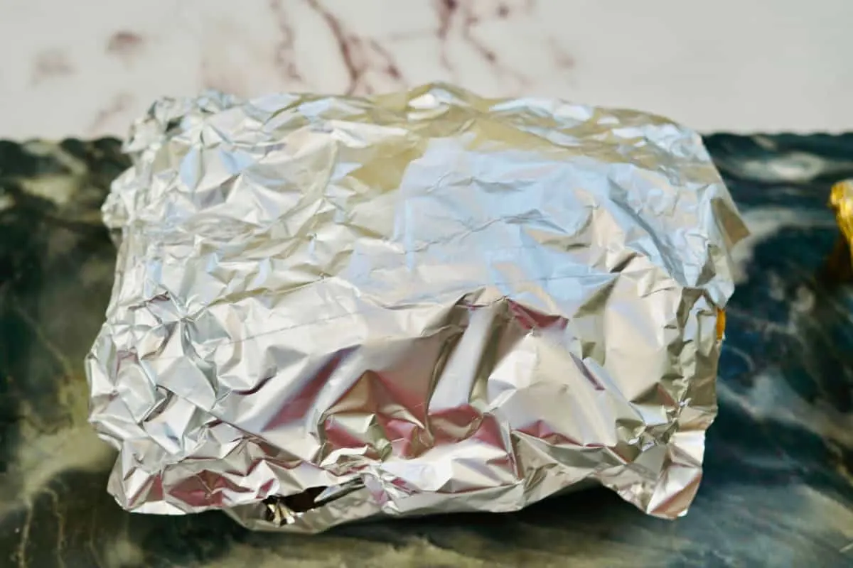 pull apart bread wrapped in foil