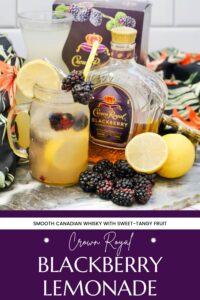 Crown Royal Blackberry Lemonade Cocktail Recipe - Our Crafty Mom