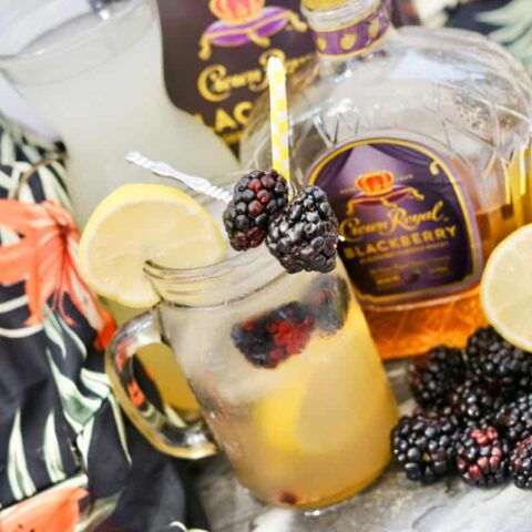 Crown Royal Blackberry Lemonade Cocktail Recipe - Our Crafty Mom