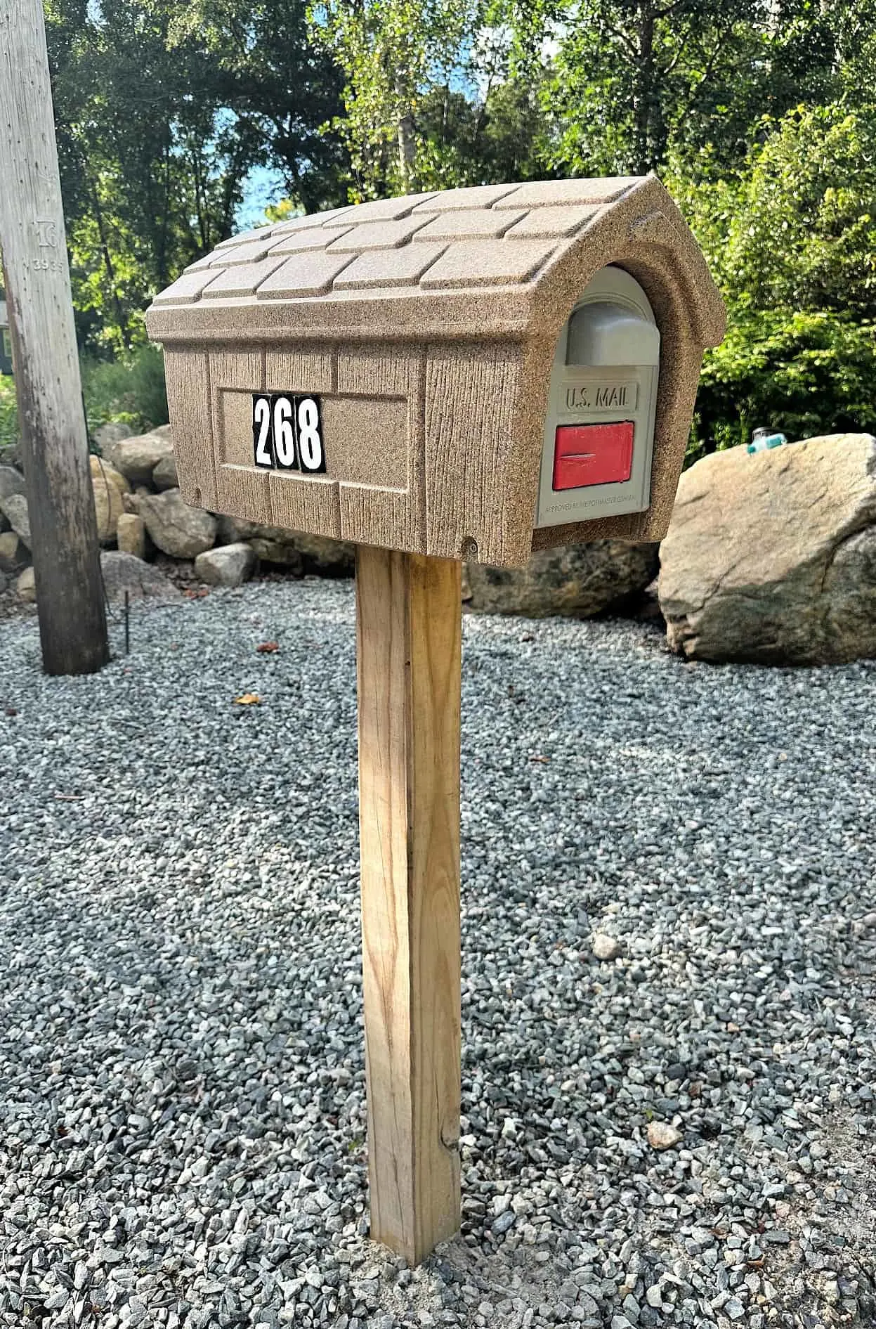 mailbox before