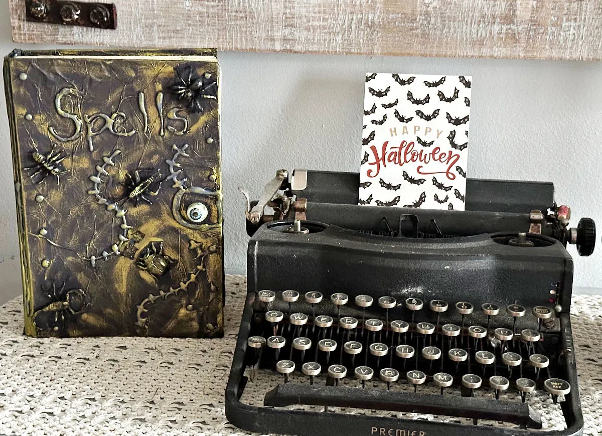 hocus pocus spell book diy 