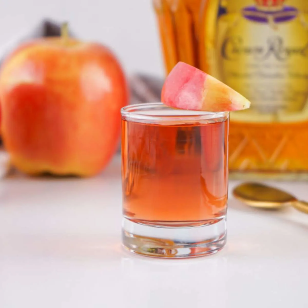 close up of Washington apple shots