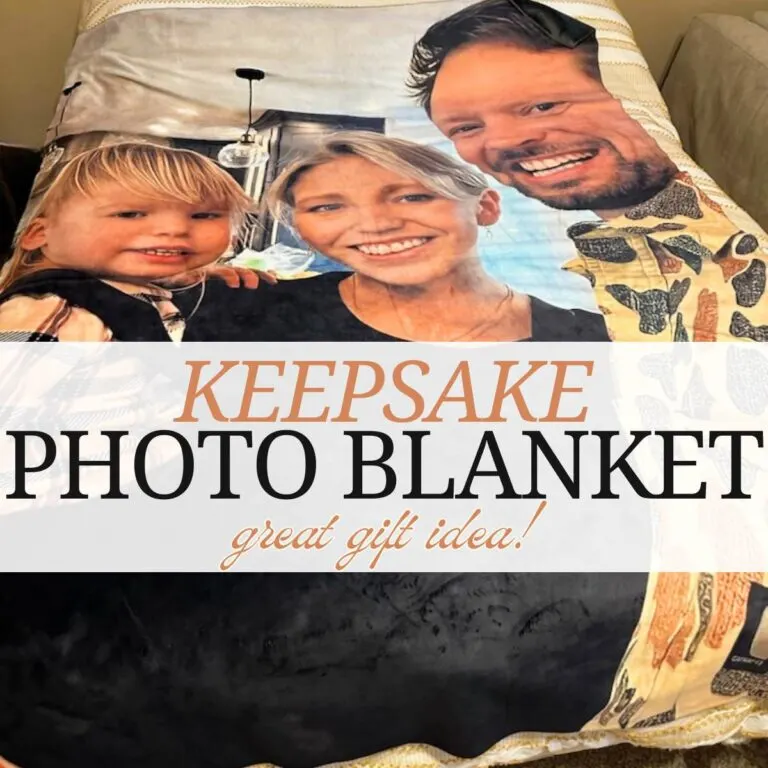 custom photo blanket diy