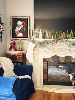 christmas mantel decor