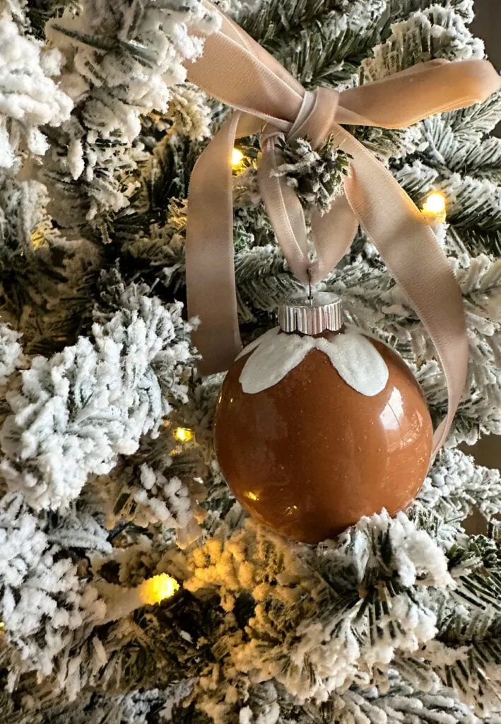 gingerbread ornaments on tree