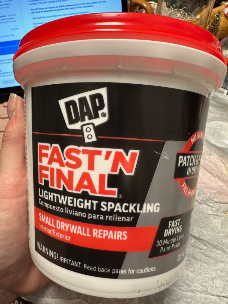 lightweight spackle