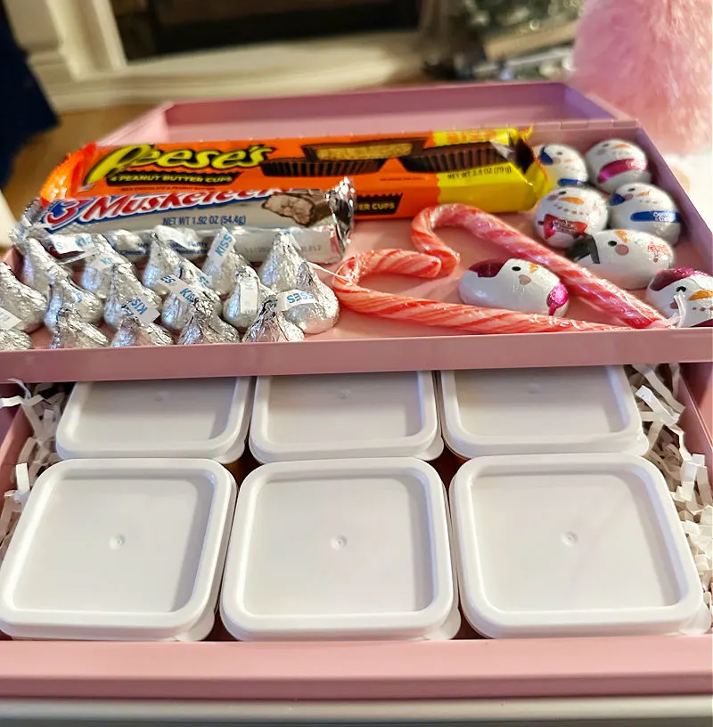 snack container boxes with covers