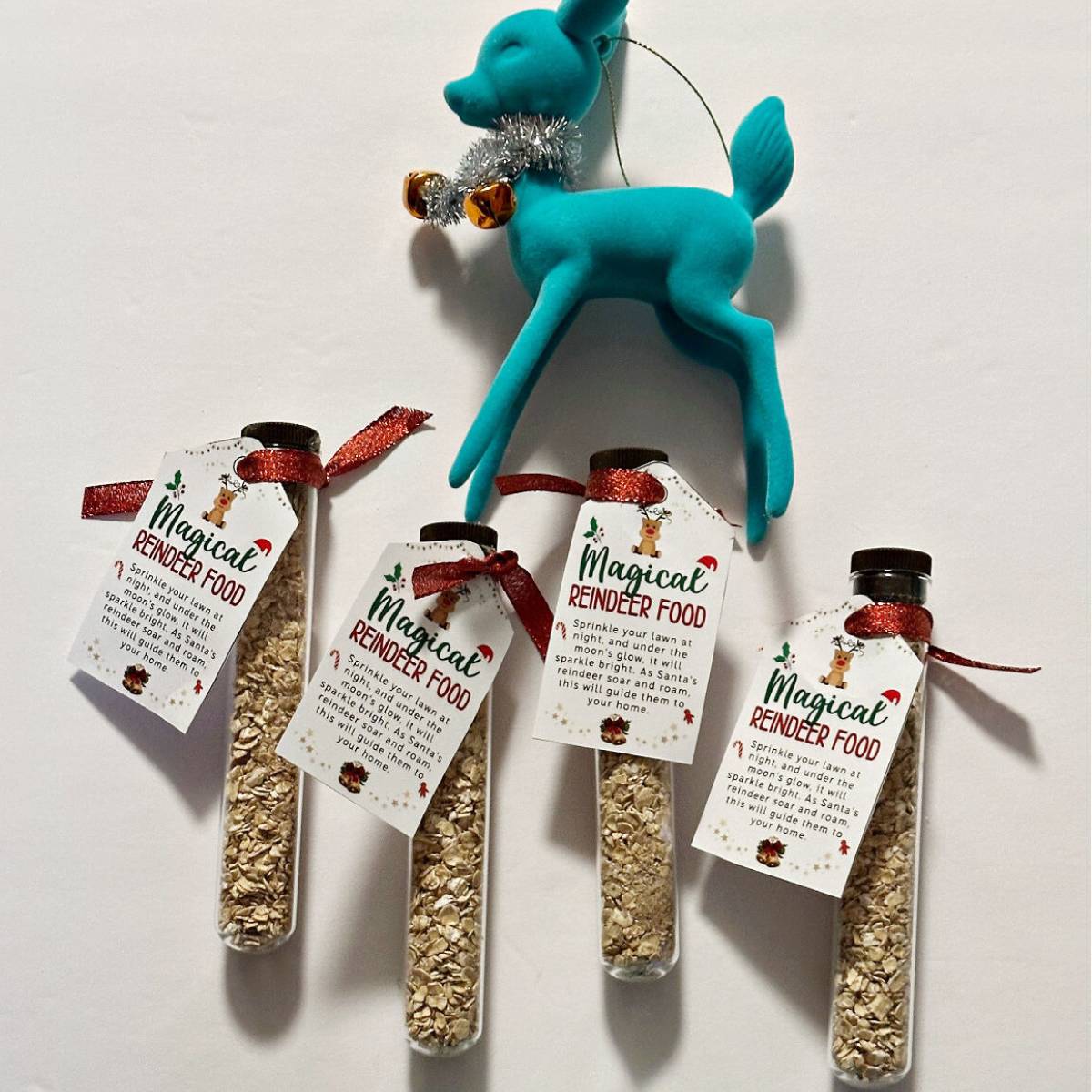 free printable reindeer food poem in test tubes