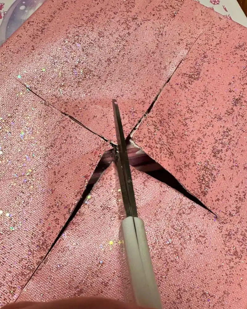 cut out for busted canvas